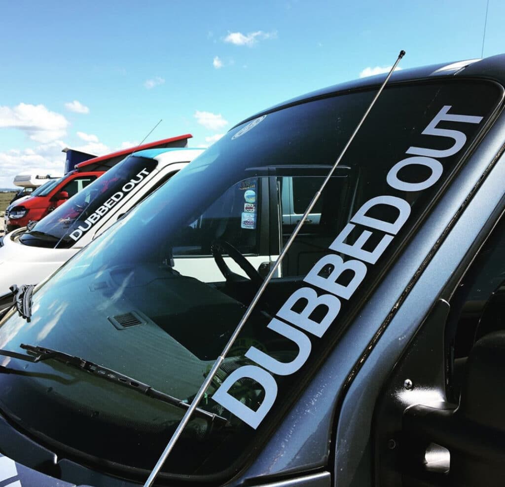 Dubbed Out Windscreen Decal (free UK postage) - Dubbed Out Community